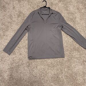 Mizzen+Main Charcoal Long Sleeve Shirt - Small